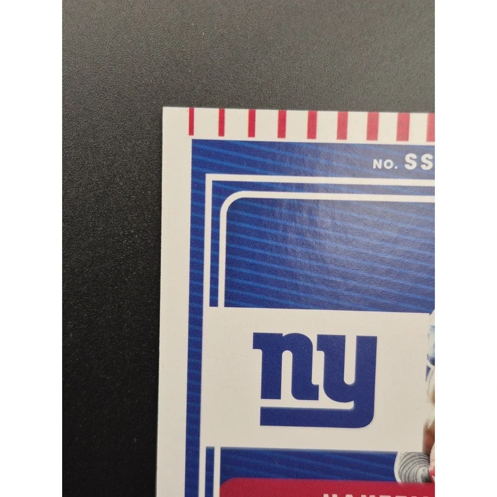 2025 Panini Donruss Hakeem Nicks #SS-32 Signature Series Green /25 (AU) Giants‎